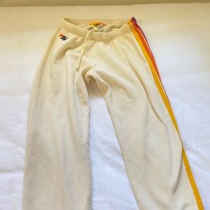 AVIATOR NATION SWEATPANTS- side stripe